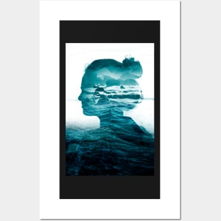 The blue sea inside me Posters and Art